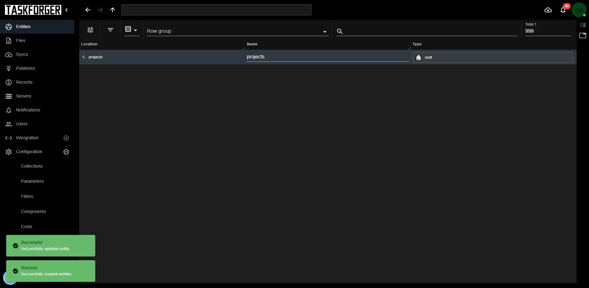 Create Entity Step 3